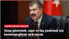 Sağlık Bakanı Koca yeni uygulamayı duyurdu: 