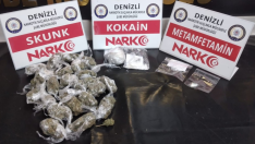 Denizli’de 18 zehir taciri tutuklandı
