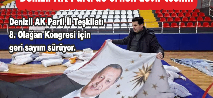 Denizli AK Parti’de örnek devir teslim